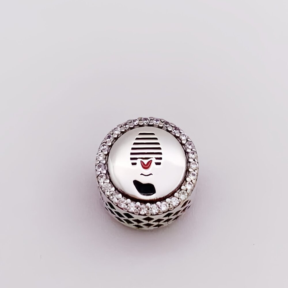Pandora Charm gravable Mime français